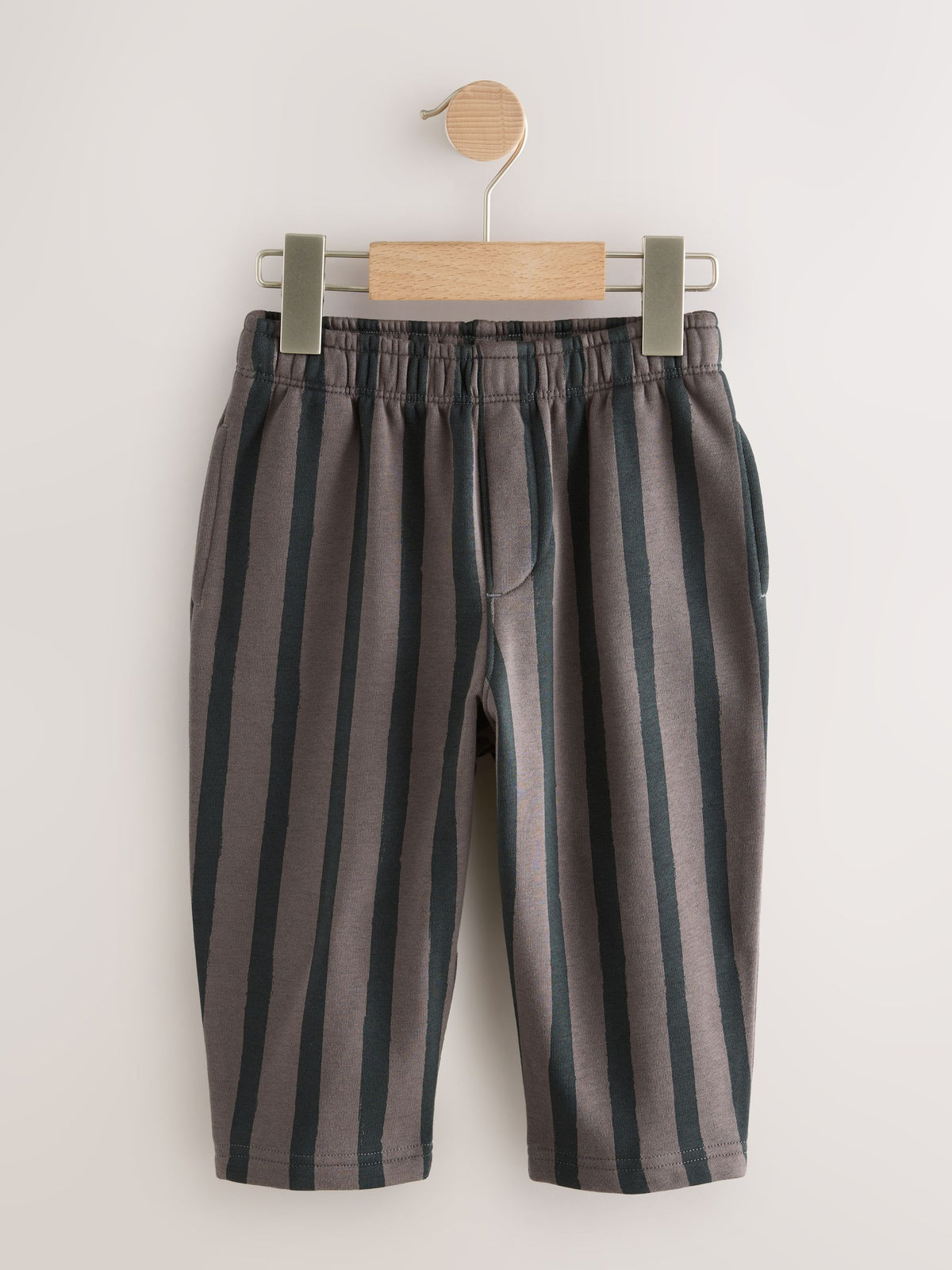 Black/ Charcoal Grey 3 Pack Wide Leg Jersey Joggers (3mths-7yrs)