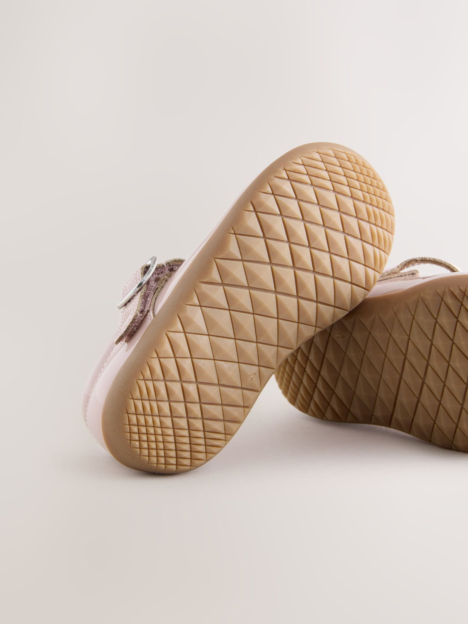 Pink Standard Fit (F) First Walker T-Bar Touch Fastening Shoes