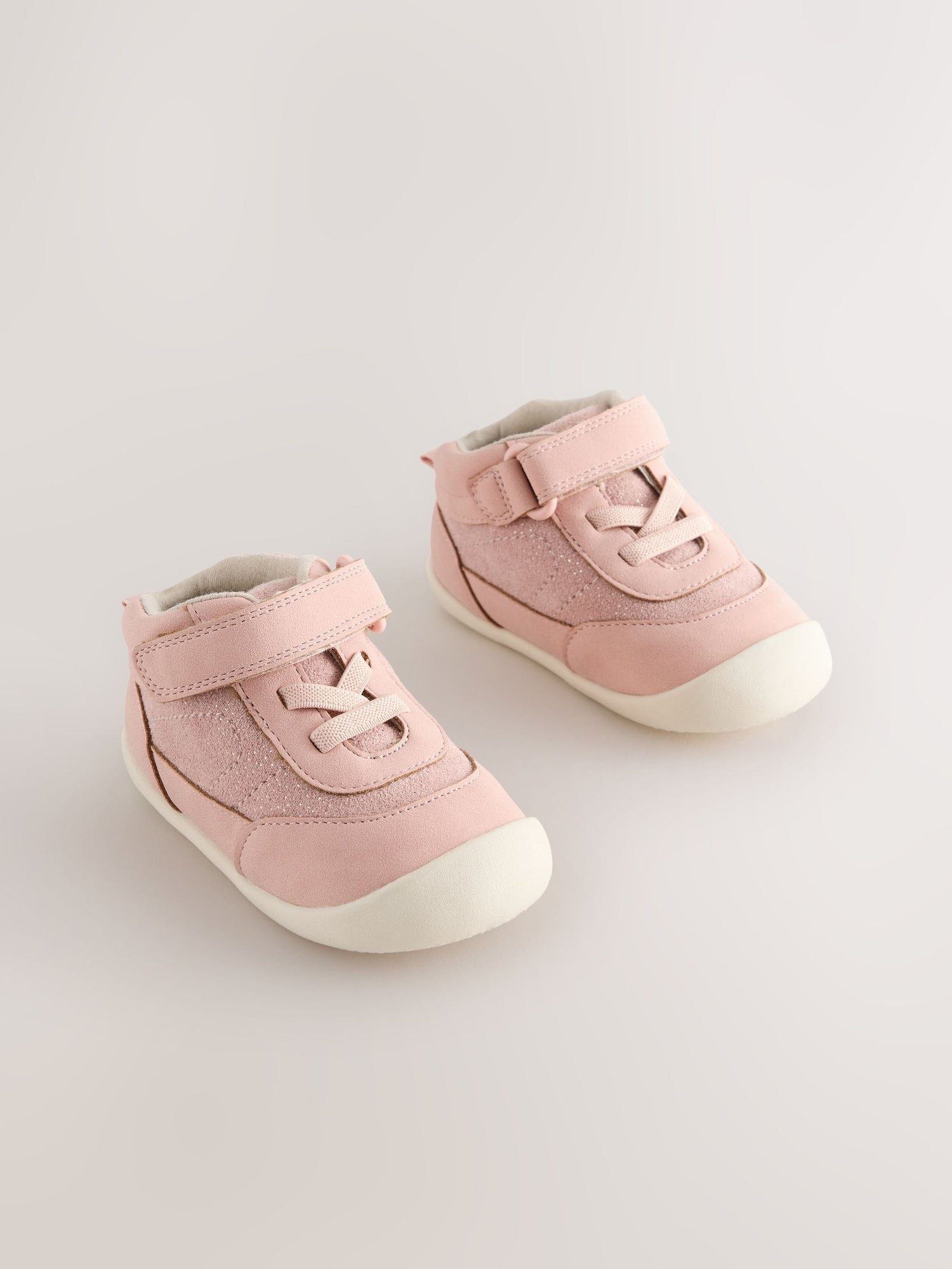 Pink Crawler High Top Trainers