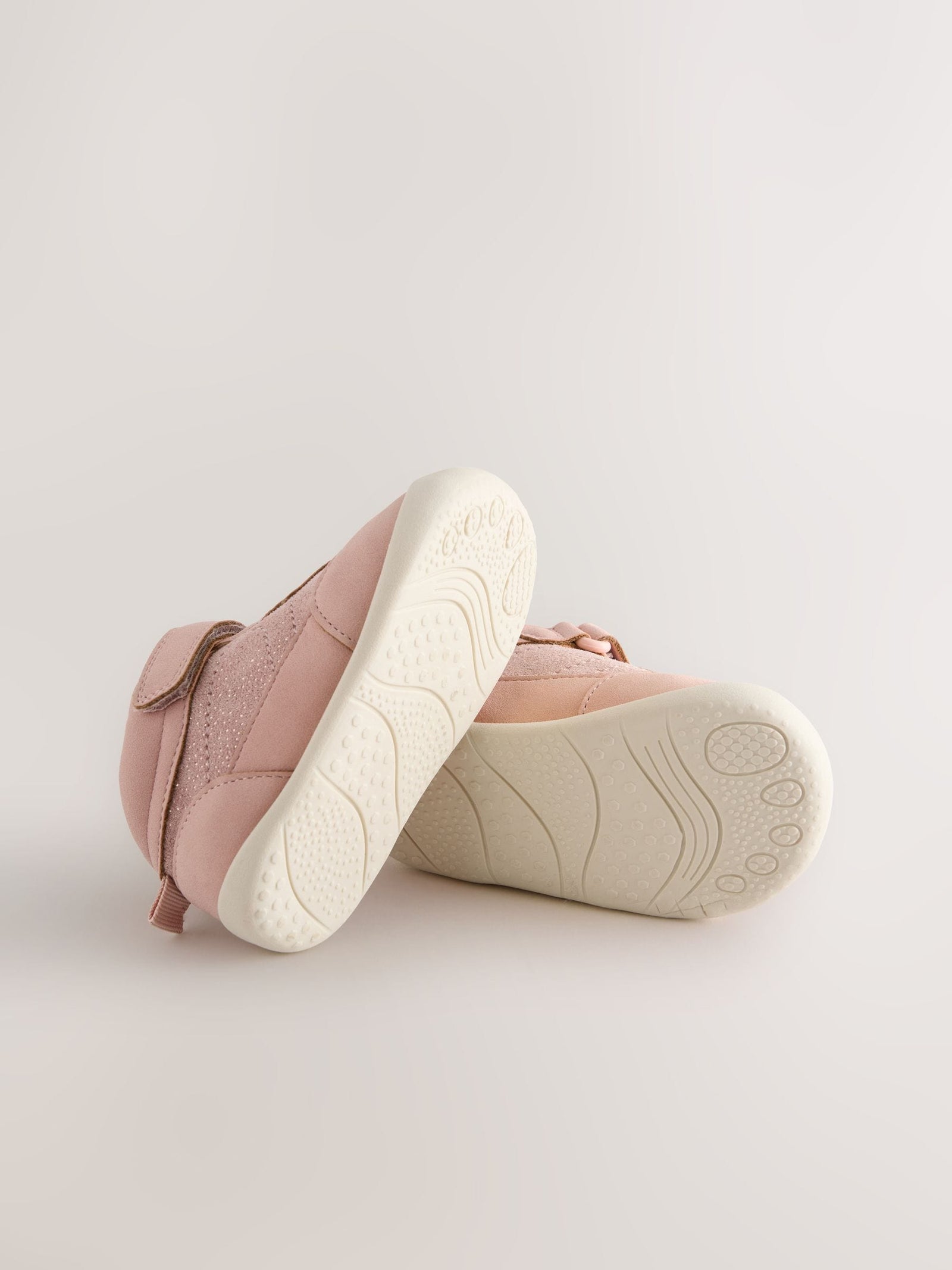 Pink Crawler High Top Trainers