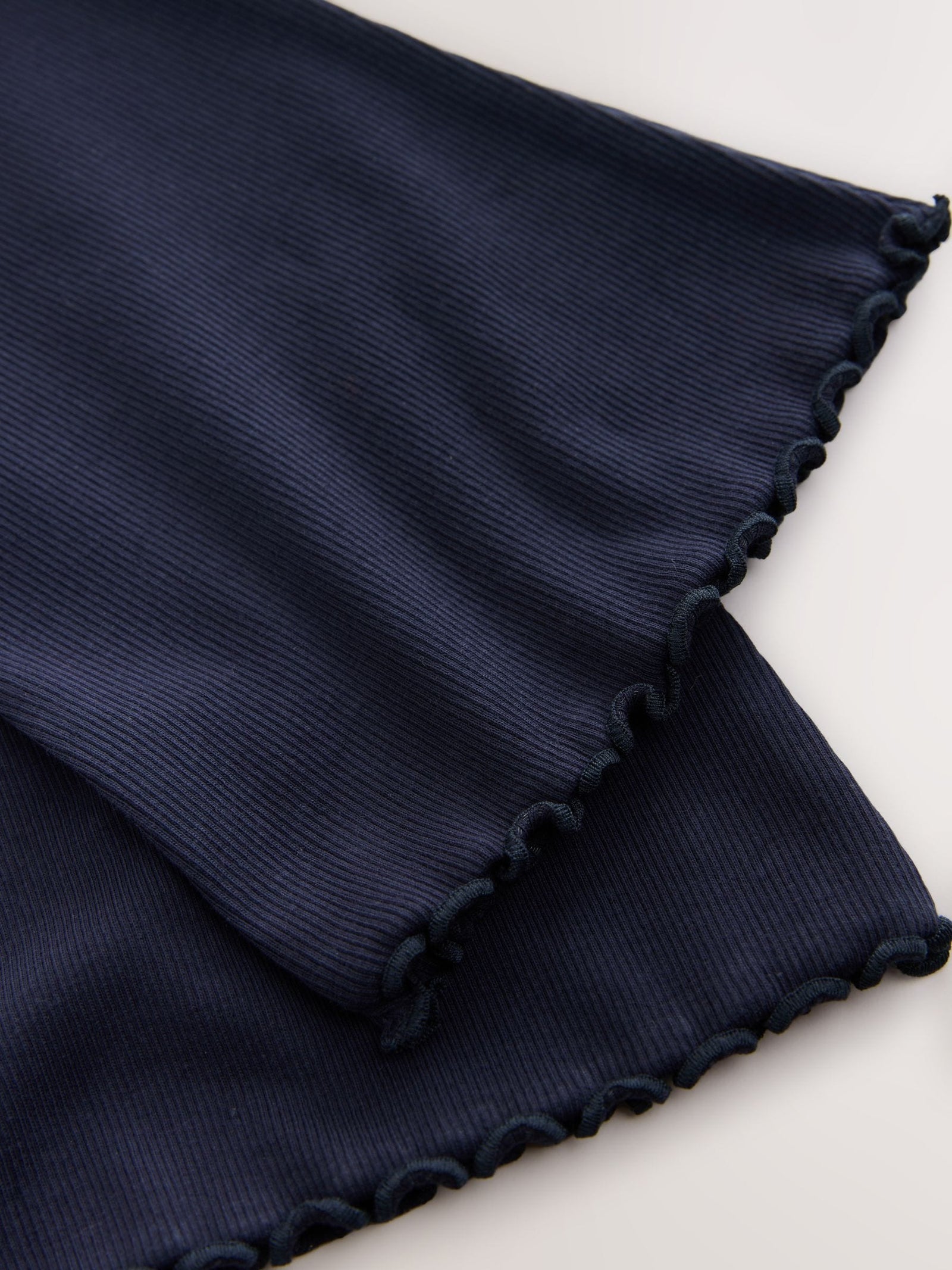 Navy Blue 1 Pack Rib Flare Leggings (3-16yrs)