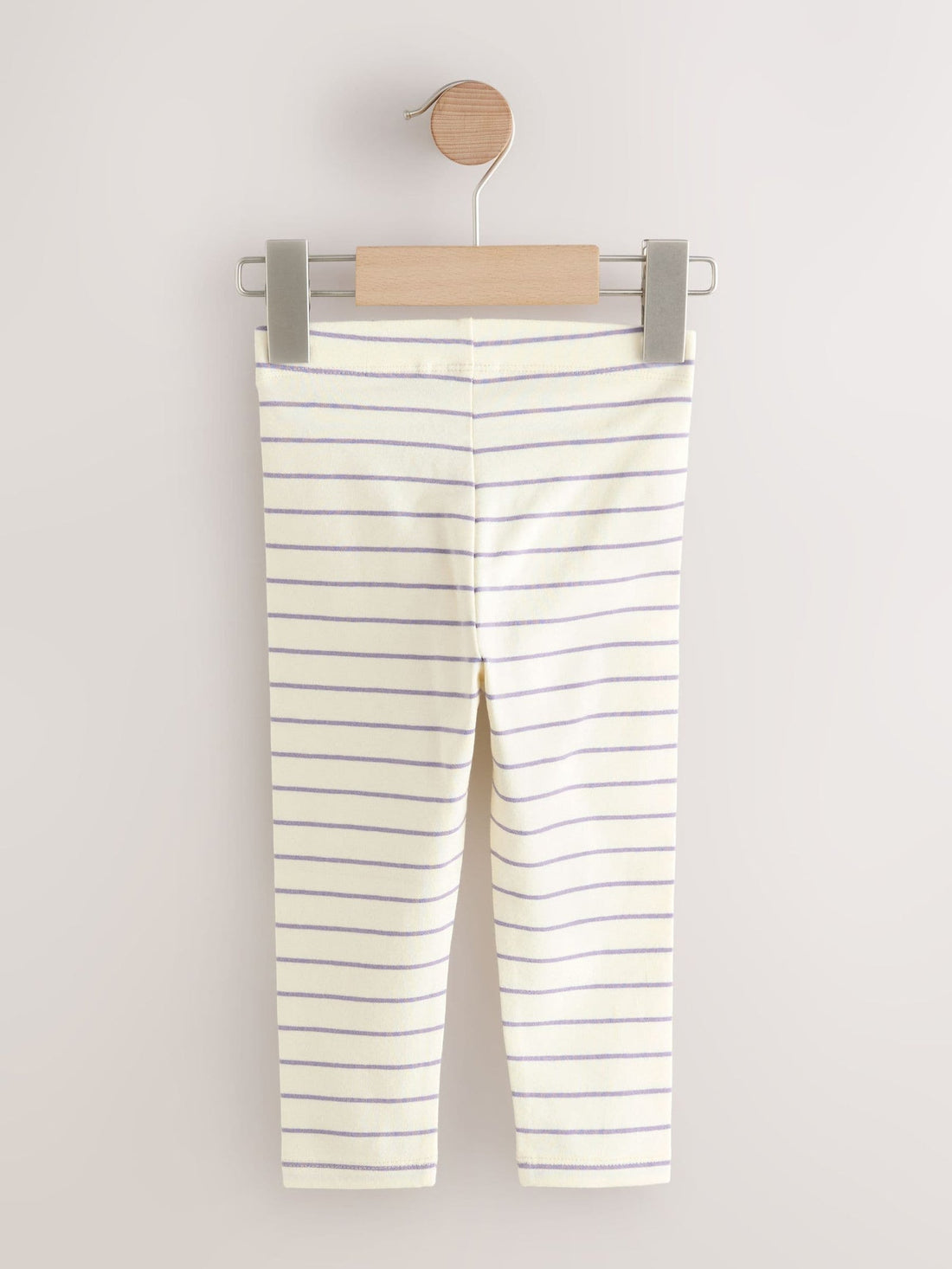 Blue Stripe Plain Leggings (3mths-7yrs)