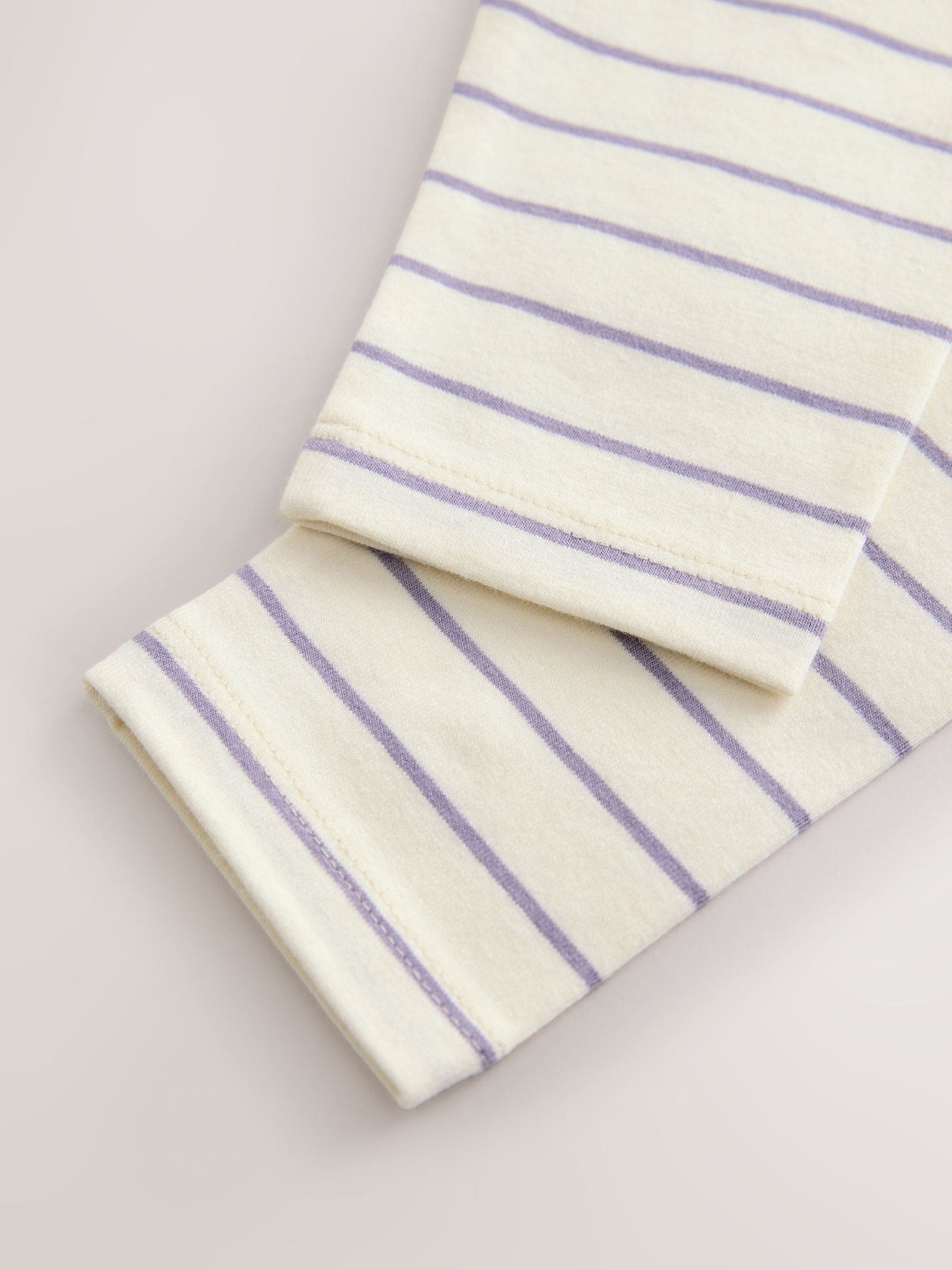 Blue Stripe Plain Leggings (3mths-7yrs)