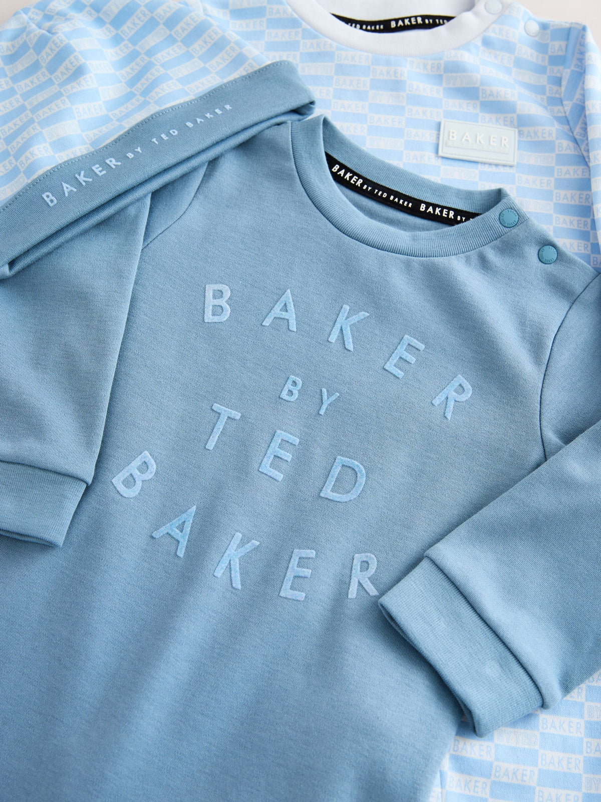 Baker by Ted Baker Romper and Reversible Hat Set