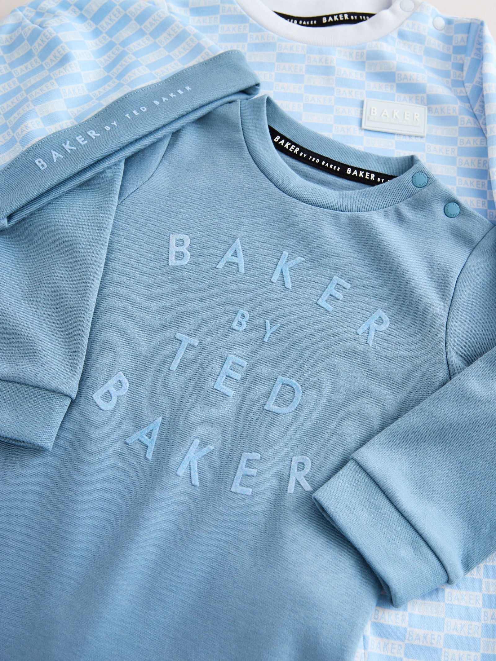 Baker by Ted Baker Romper and Reversible Hat Set
