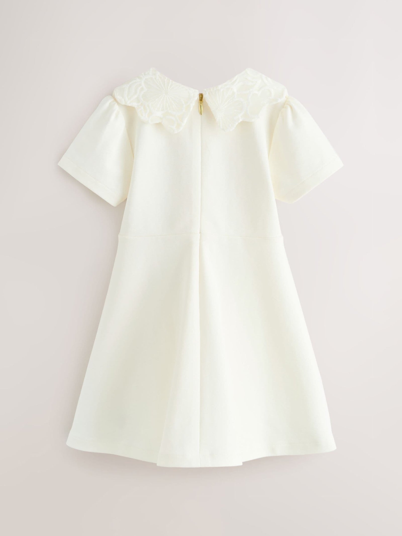 Baker by Ted Baker Lace Collared Ponte Dress