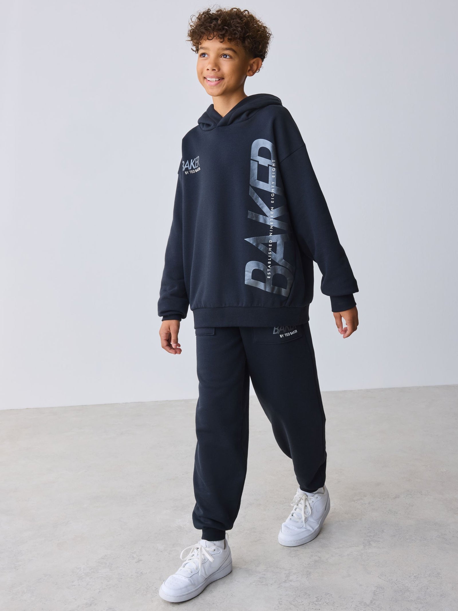 Baker by Ted Baker Oversized Graphic Hoodie and Joggers Set