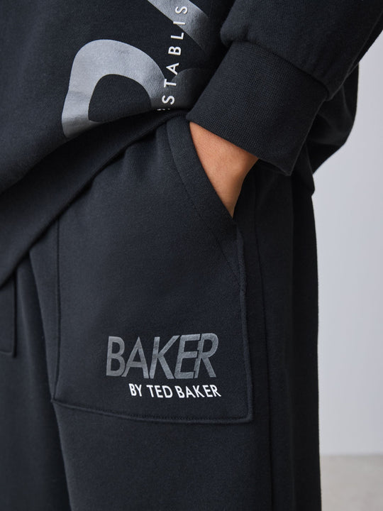 Baker by Ted Baker Oversized Graphic Hoodie and Joggers Set
