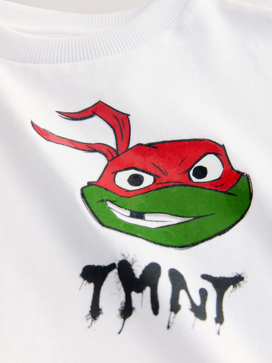 White Teenage Mutant Ninja Turtles T-Shirt (3-16yrs)