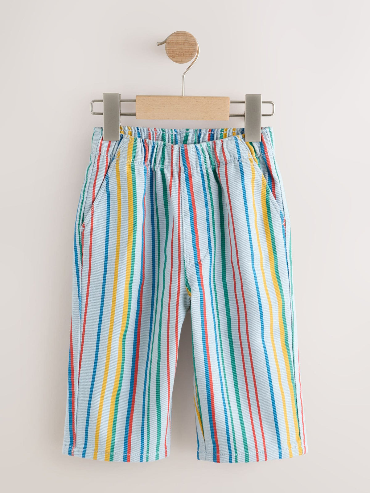 Multi Stripe Pull On Wide Trousers (3mths-7yrs)