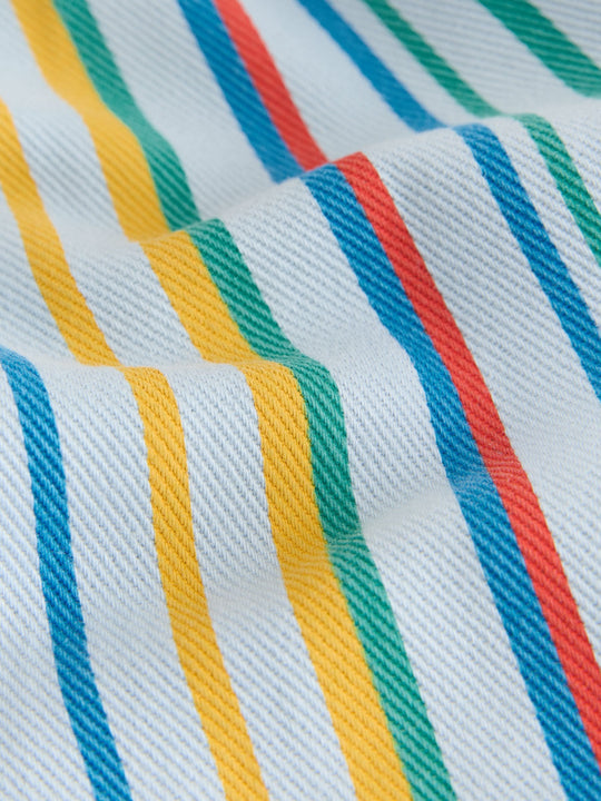 Multi Stripe Pull On Wide Trousers (3mths-7yrs)