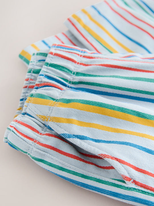 Multi Stripe Pull On Wide Trousers (3mths-7yrs)