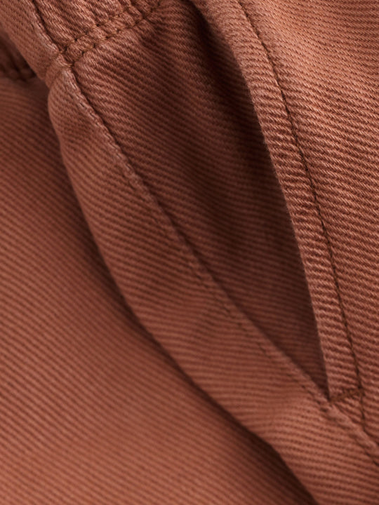 Rust Orange Pull On Wide Trousers (3mths-7yrs)