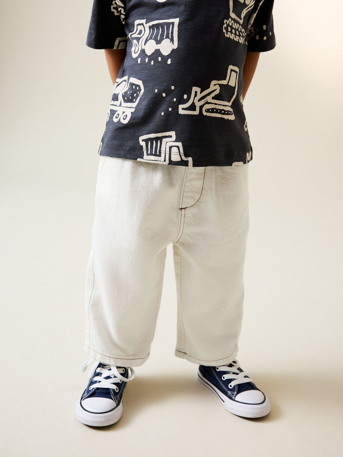 Ecru Wide Fit Jeans (3mths-7yrs)