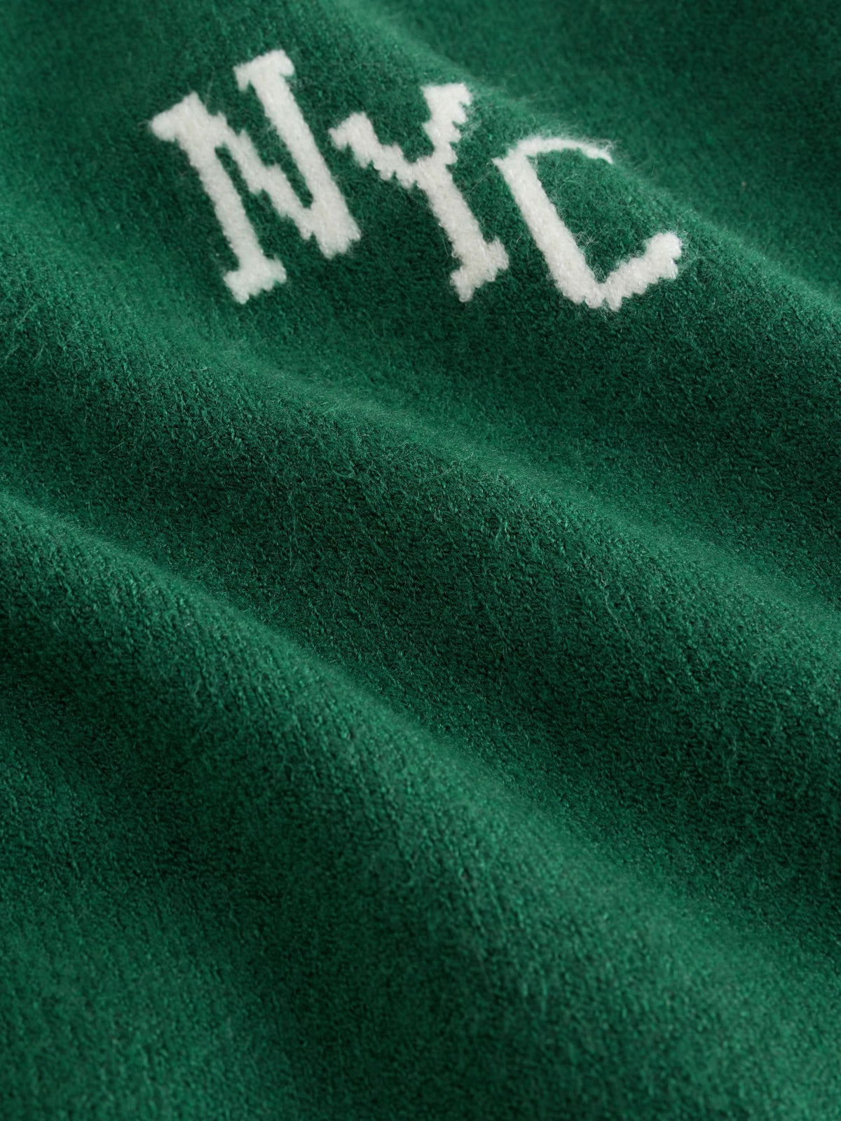 Dark Green NYC Knitted Crew Neck Jumper and Joggers Set (3mths-7yrs)
