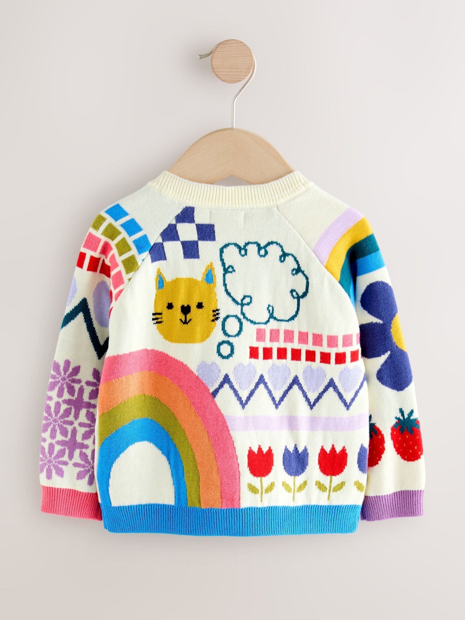 Multi Fun Printed Cardigan (3mths-7yrs)