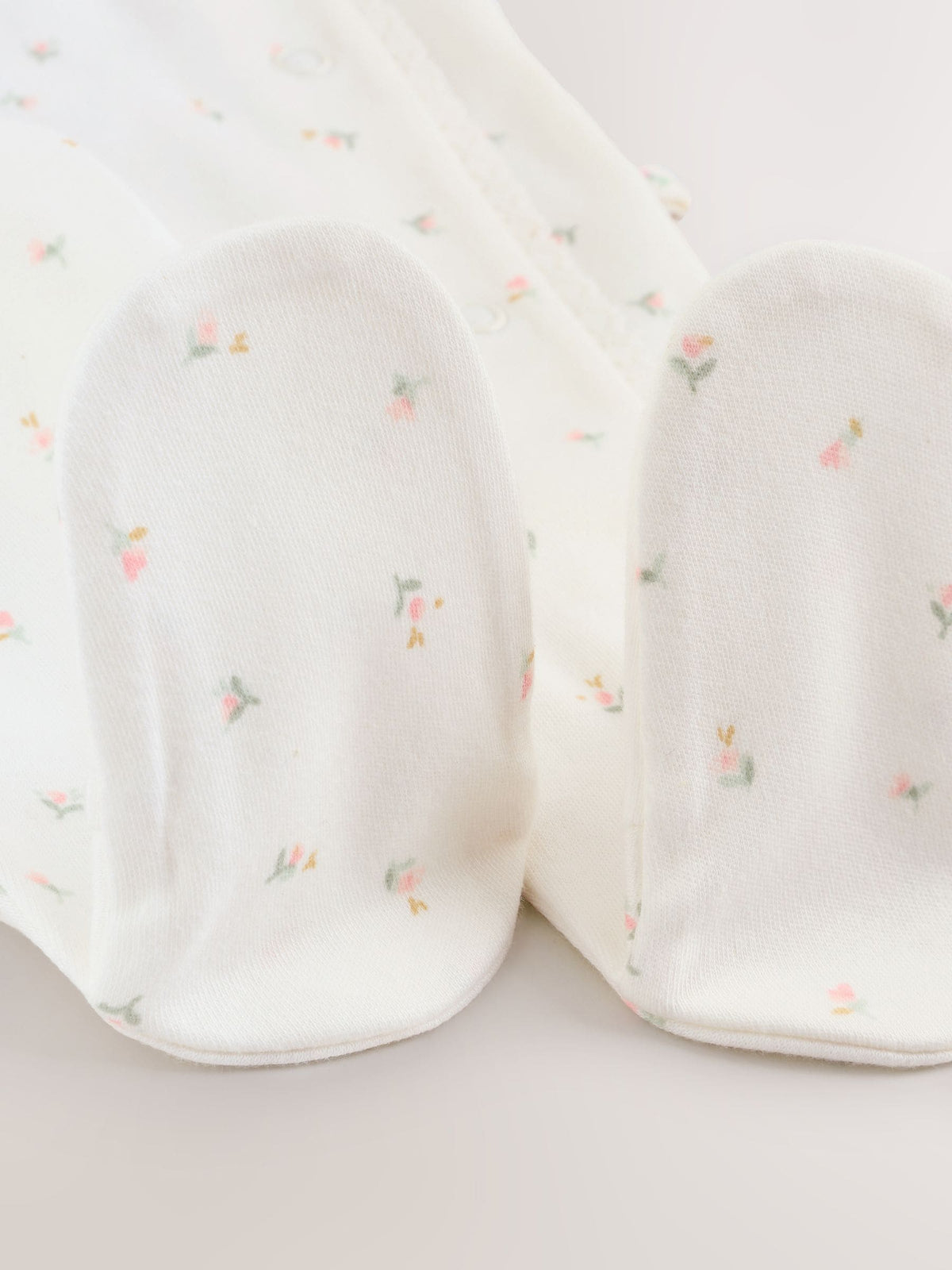 Ecru White Daddy Family Baby Sleepsuit (0-2yrs)