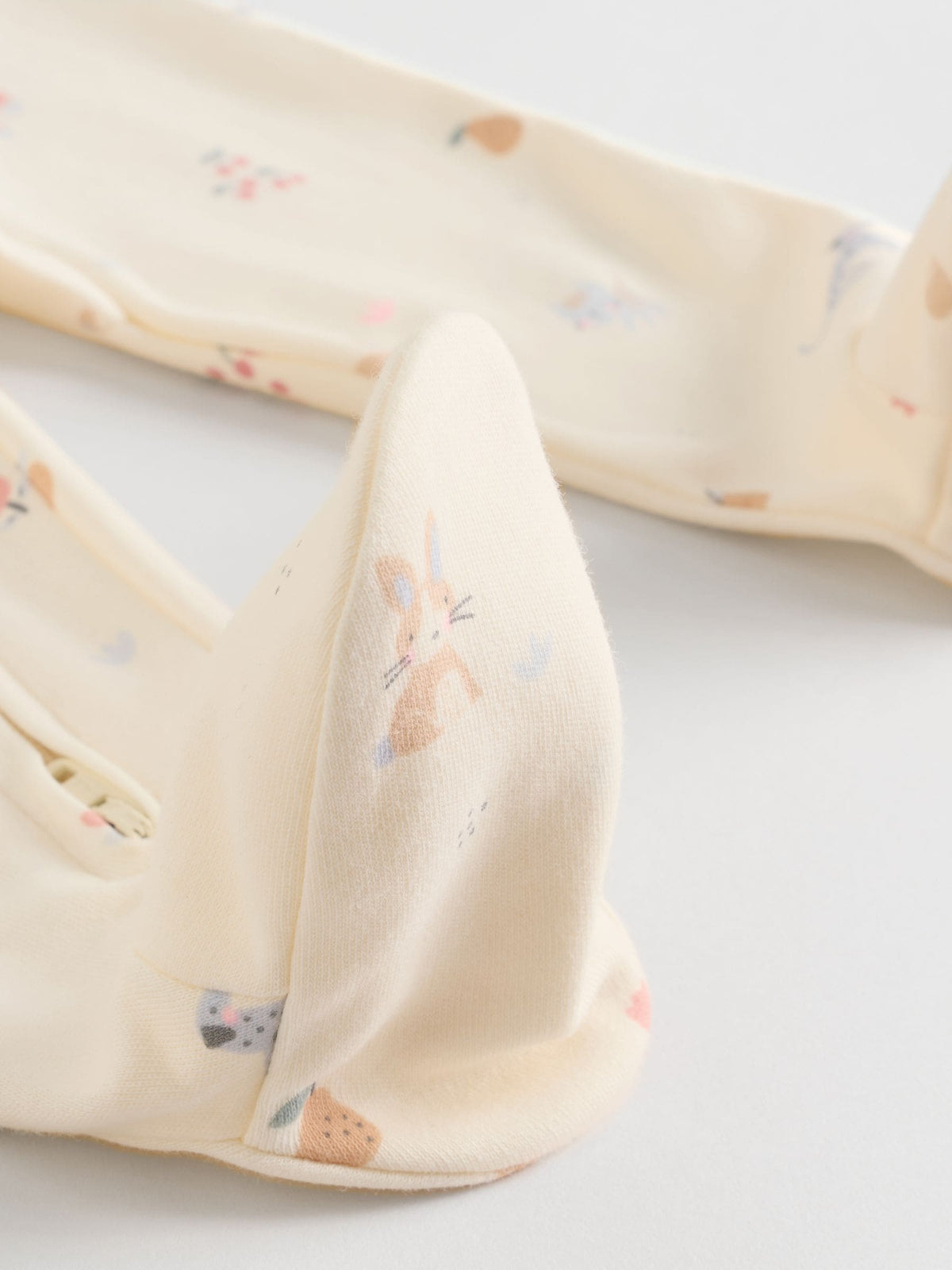 Multi Pastel Character Two Way Zip Baby Sleepsuits 5 Pack (0-2yrs)