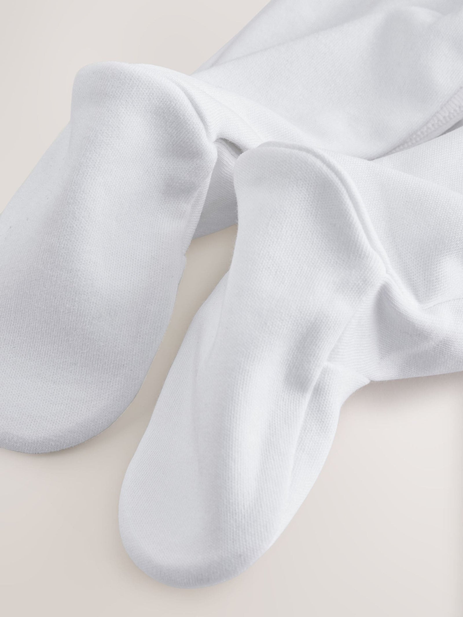 White Collar Baby Sleepsuit (0-2yrs)