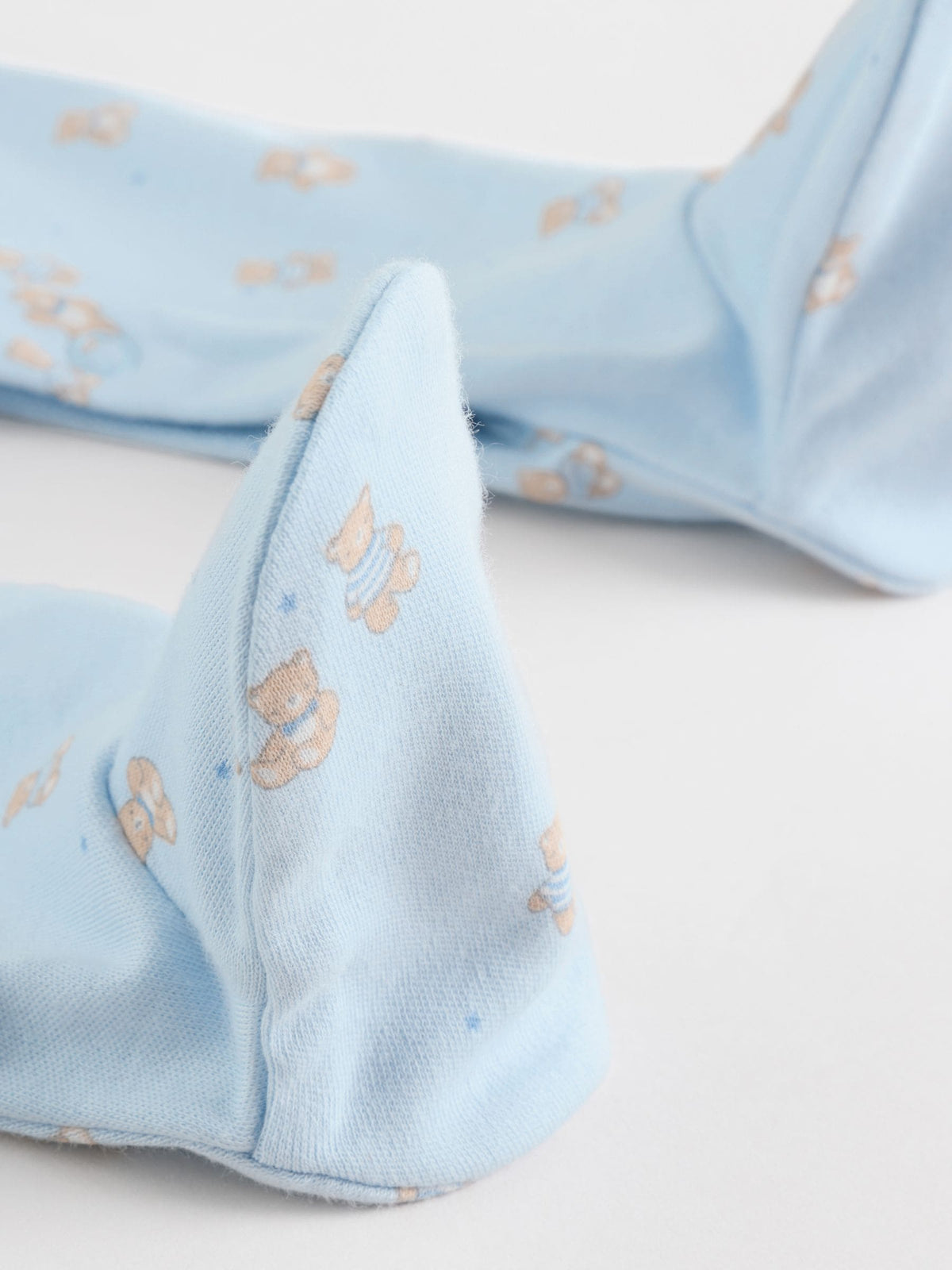 Blue 7 Pack Baby Bear Sleepsuit (0-2yrs)