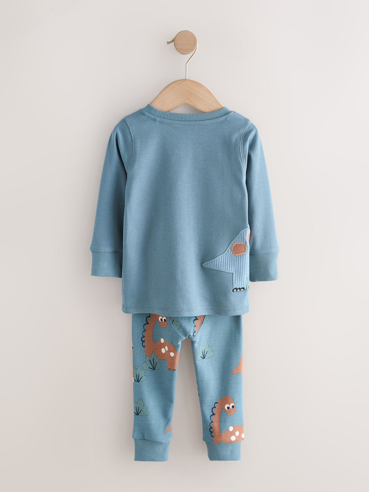 Navy/Grey Dinosaur Snuggle Pyjamas 3 Pack (9mths-8yrs)