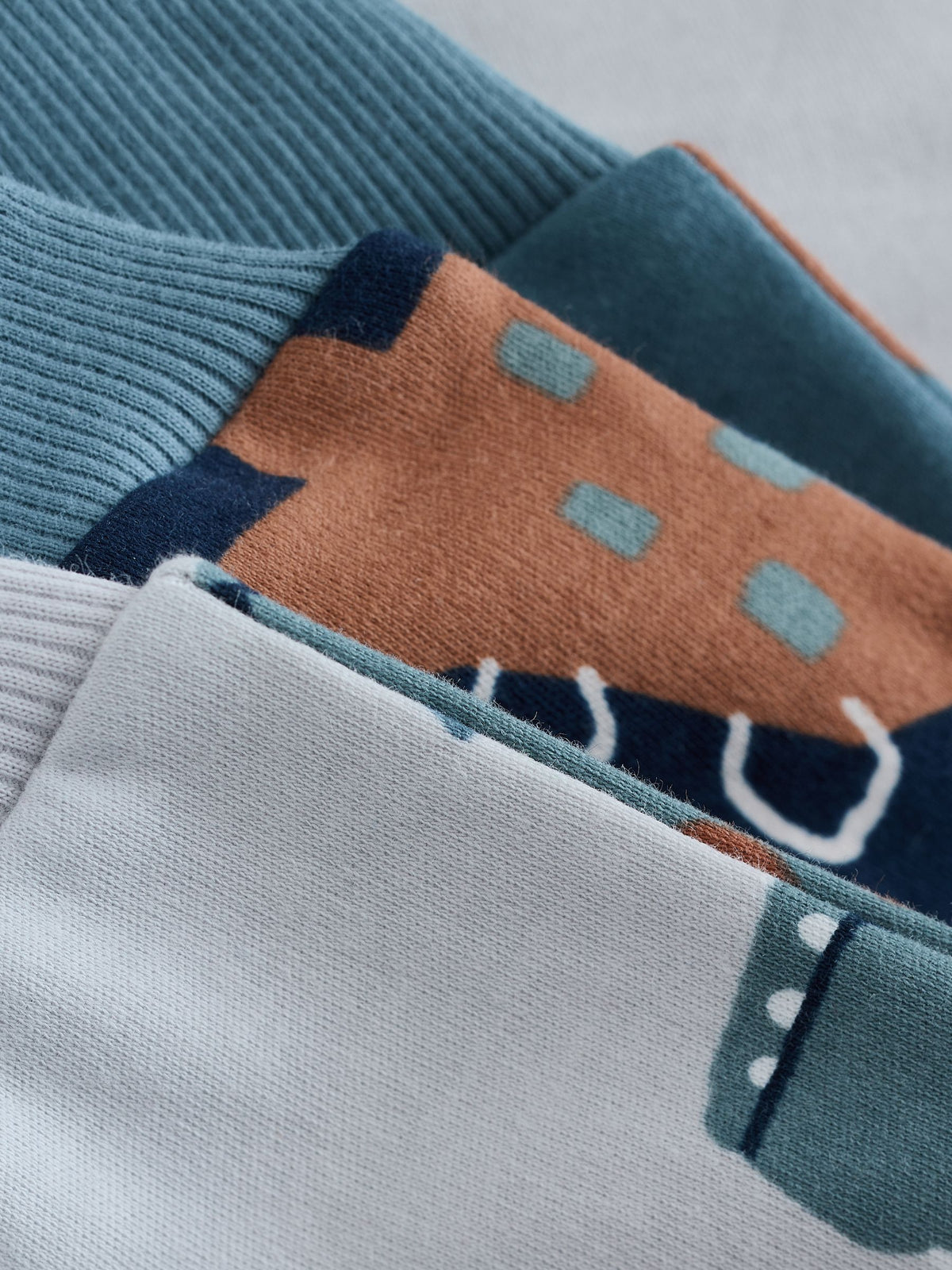 Navy/Grey Dinosaur Snuggle Pyjamas 3 Pack (9mths-8yrs)