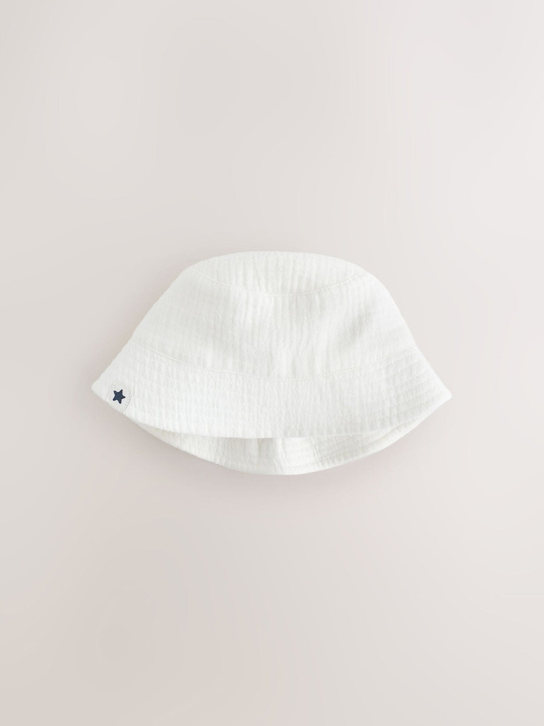 Navy/White 2 Pack Baby Bucket Hat (0mths-2yrs)