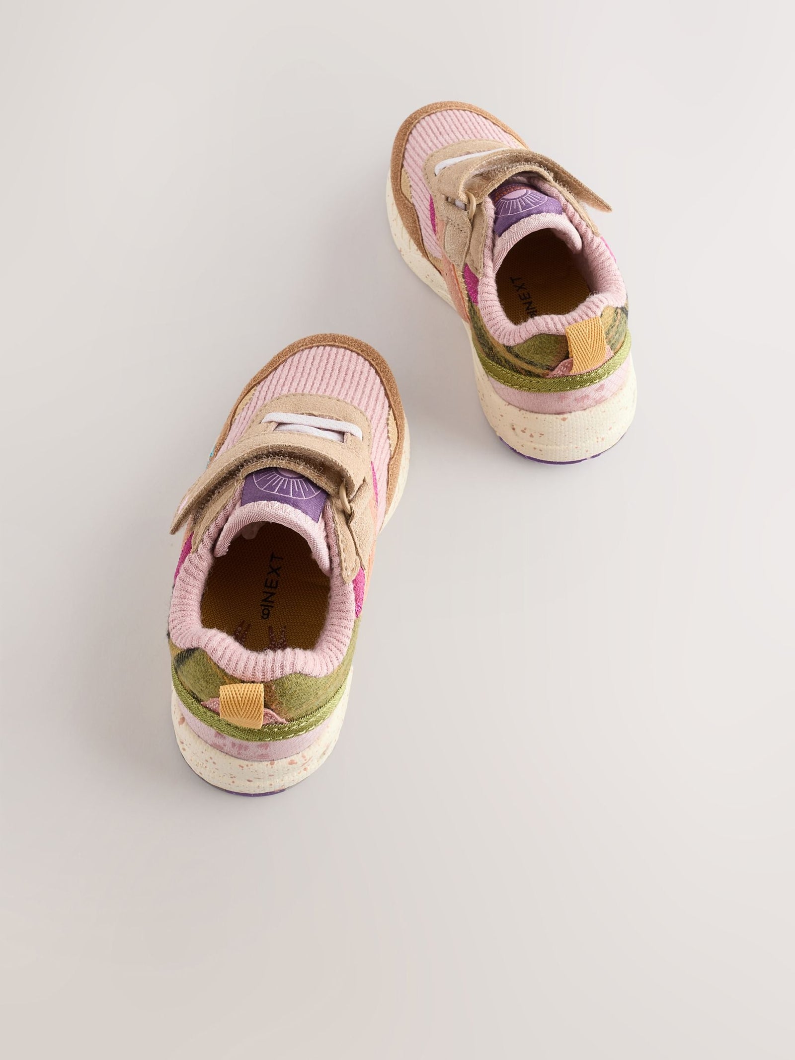 Multi Wide Fit (G) Elastic Lace Touch Fasten Trainers