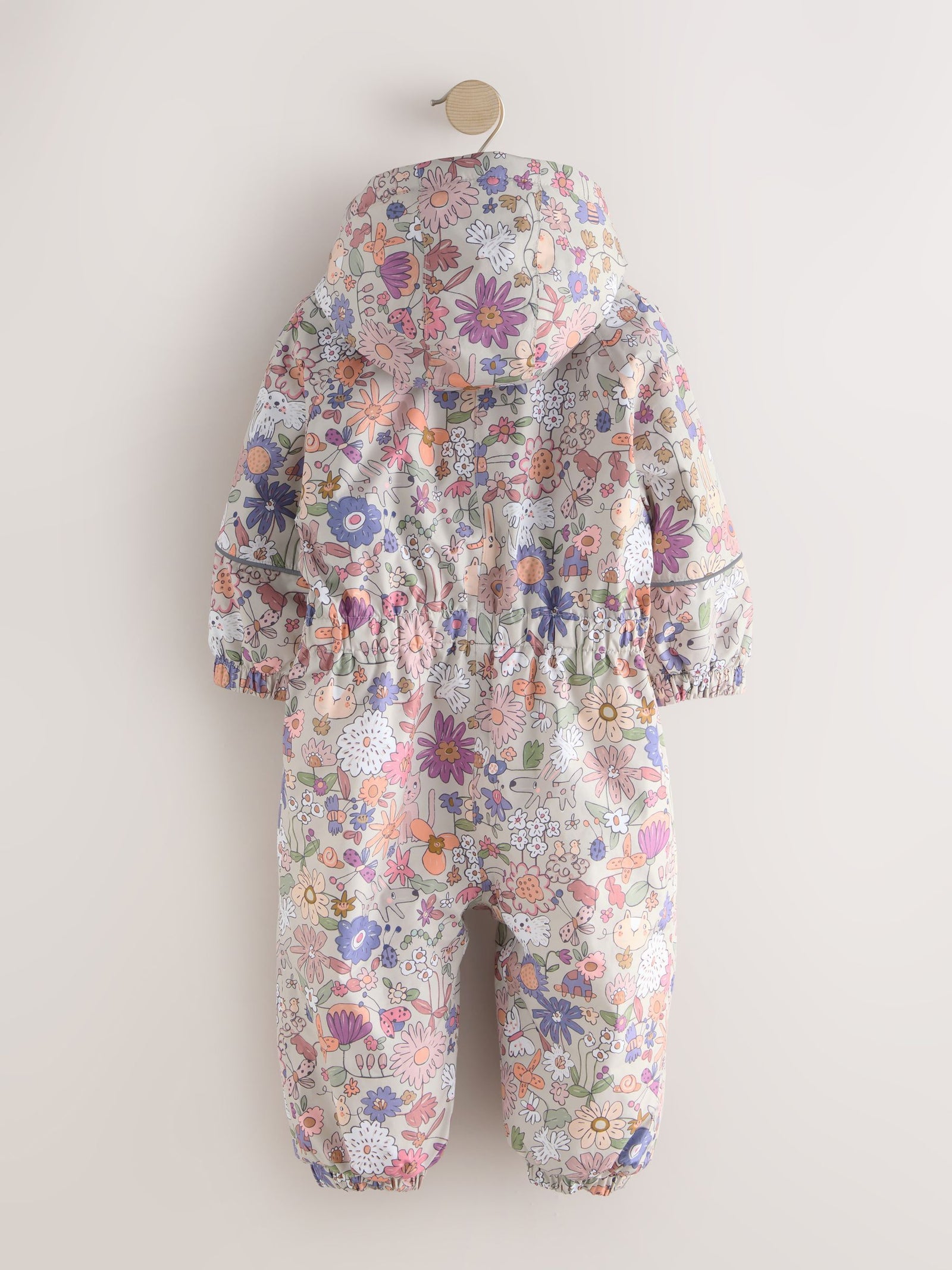 Green Floral Character Waterproof Snowsuit (6mths-7yrs)