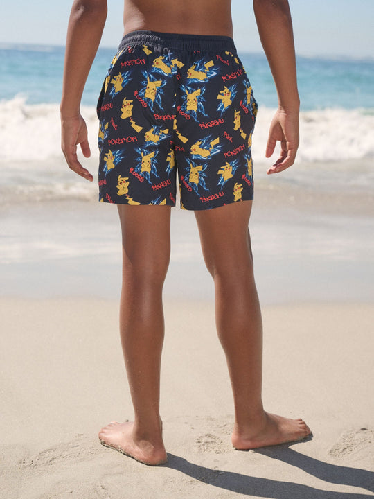 Navy Pokemon Swim Shorts (3-16yrs)