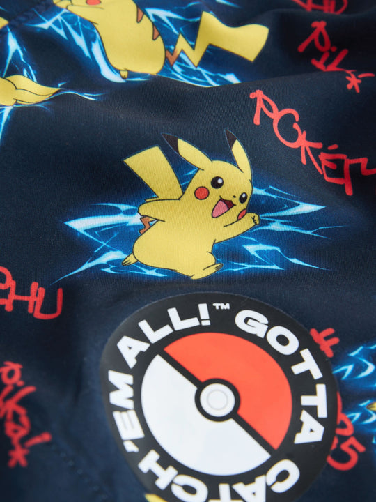 Navy Pokemon Swim Shorts (3-16yrs)
