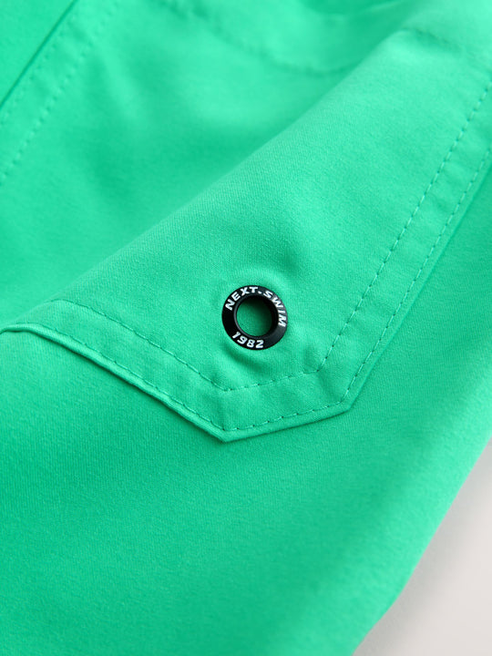 Jade Green Swim Shorts (1.5-16yrs)