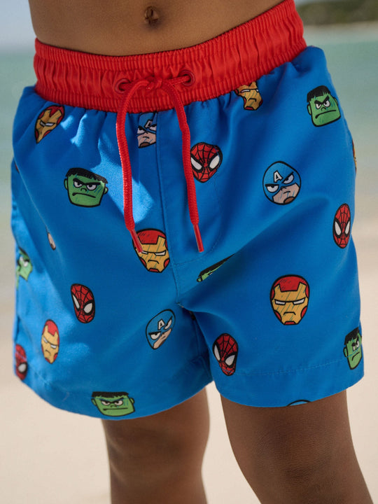 Marvel Rash Vest and Swim Shorts Set (3mths-7yrs)