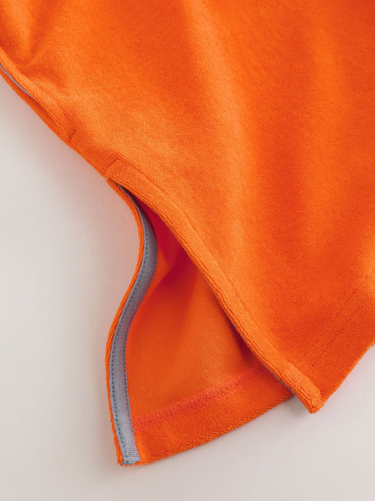 Orange Towelling Poncho (3-16yrs)