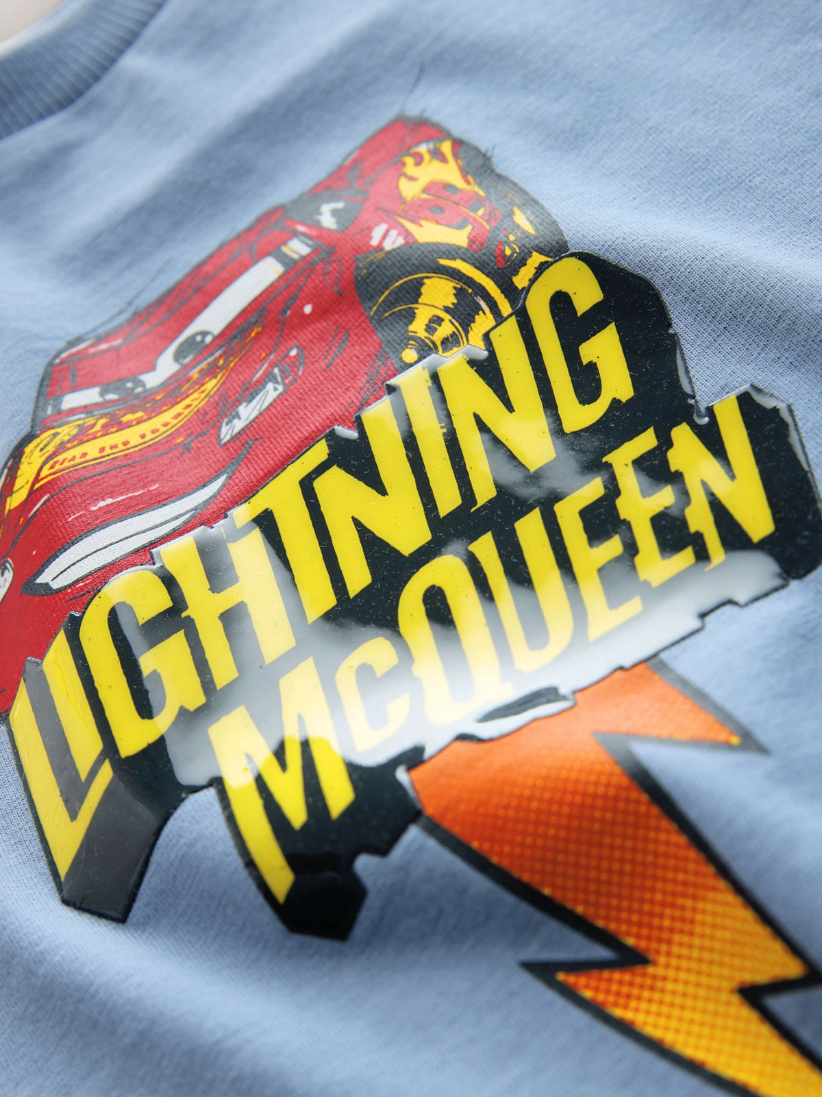 Blue Short Sleeve Disney Cars T-Shirt (9mths-8yrs)