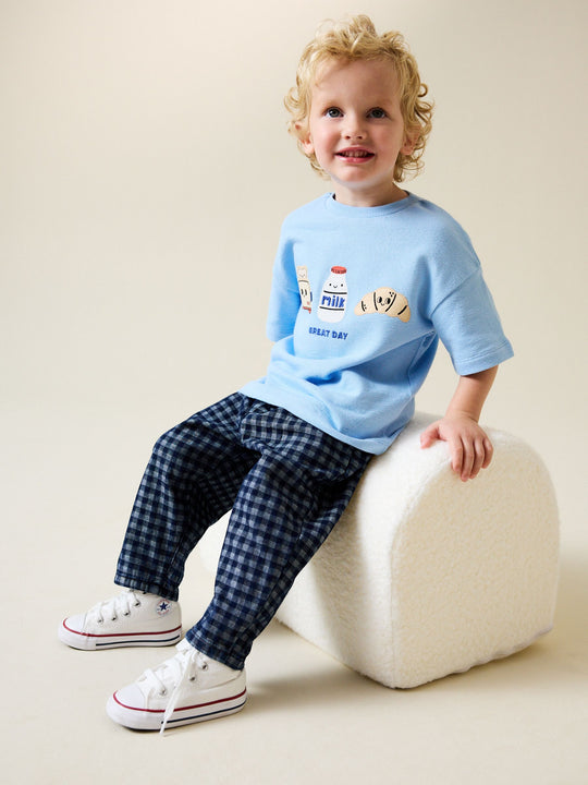 Blue Barrel Leg Barrel Jeans (3mths-7yrs)