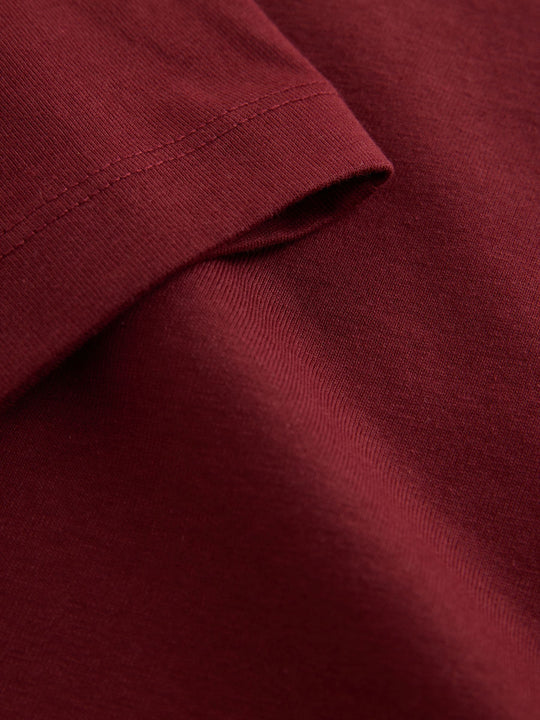 Berry Red Varsity Short Sleeve Graphic T-Shirt (3-16yrs)
