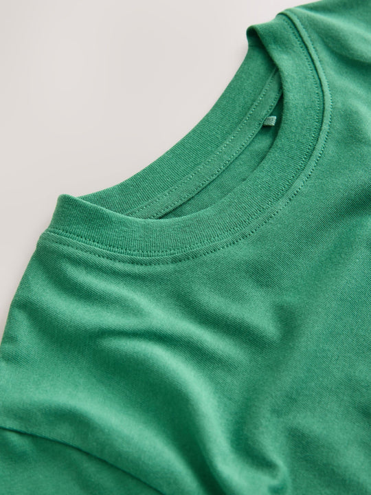 Green Regular Fit Short Sleeve T-Shirt (3-16yrs)