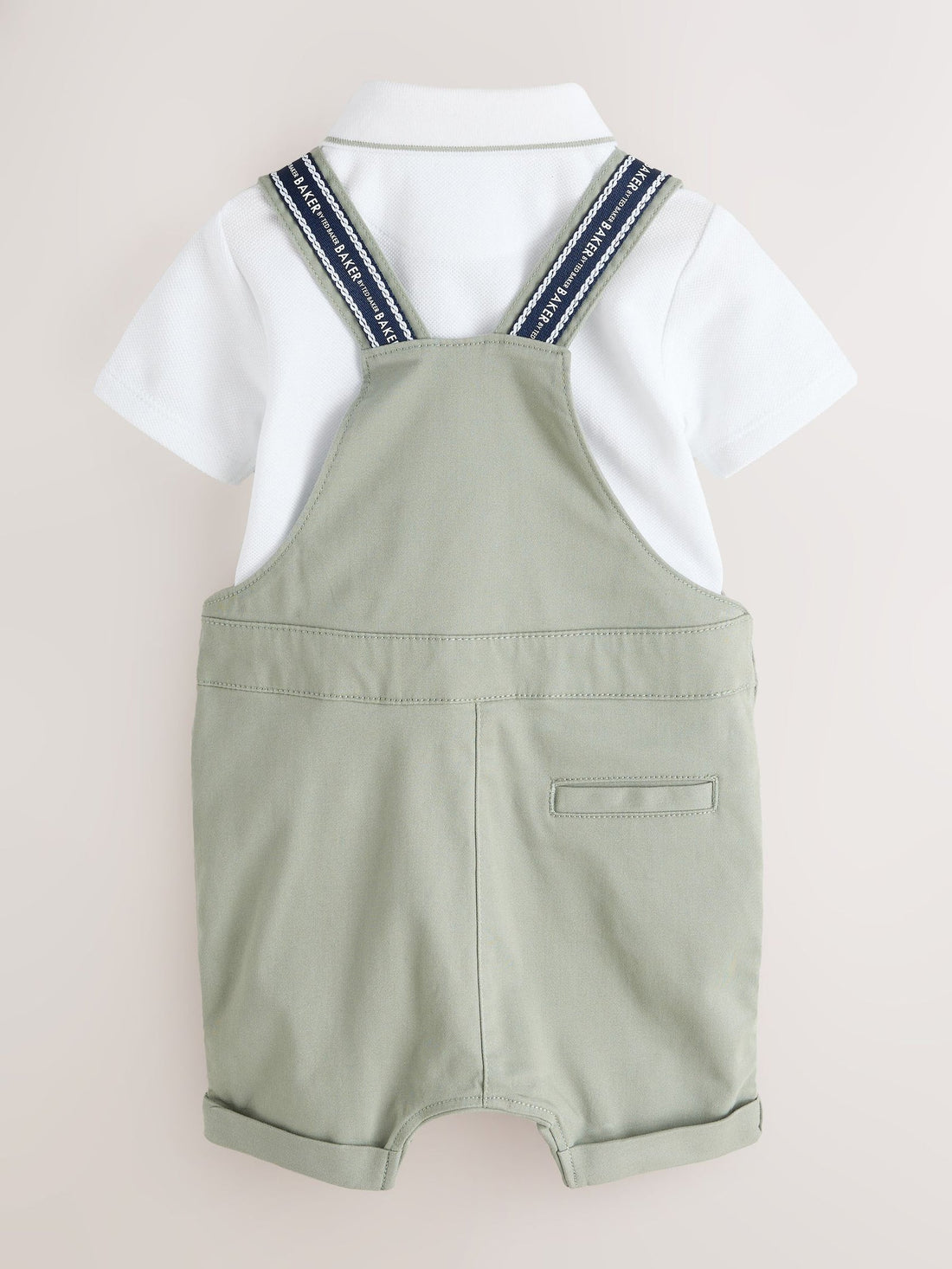 Baker by Ted Baker Dungarees And Polo Shirt Set