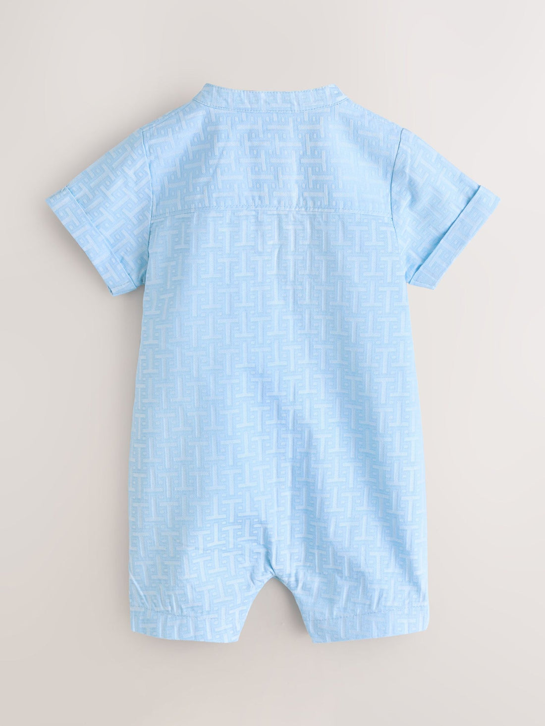 Baker by Ted Baker Blue Grandad Collar Romper