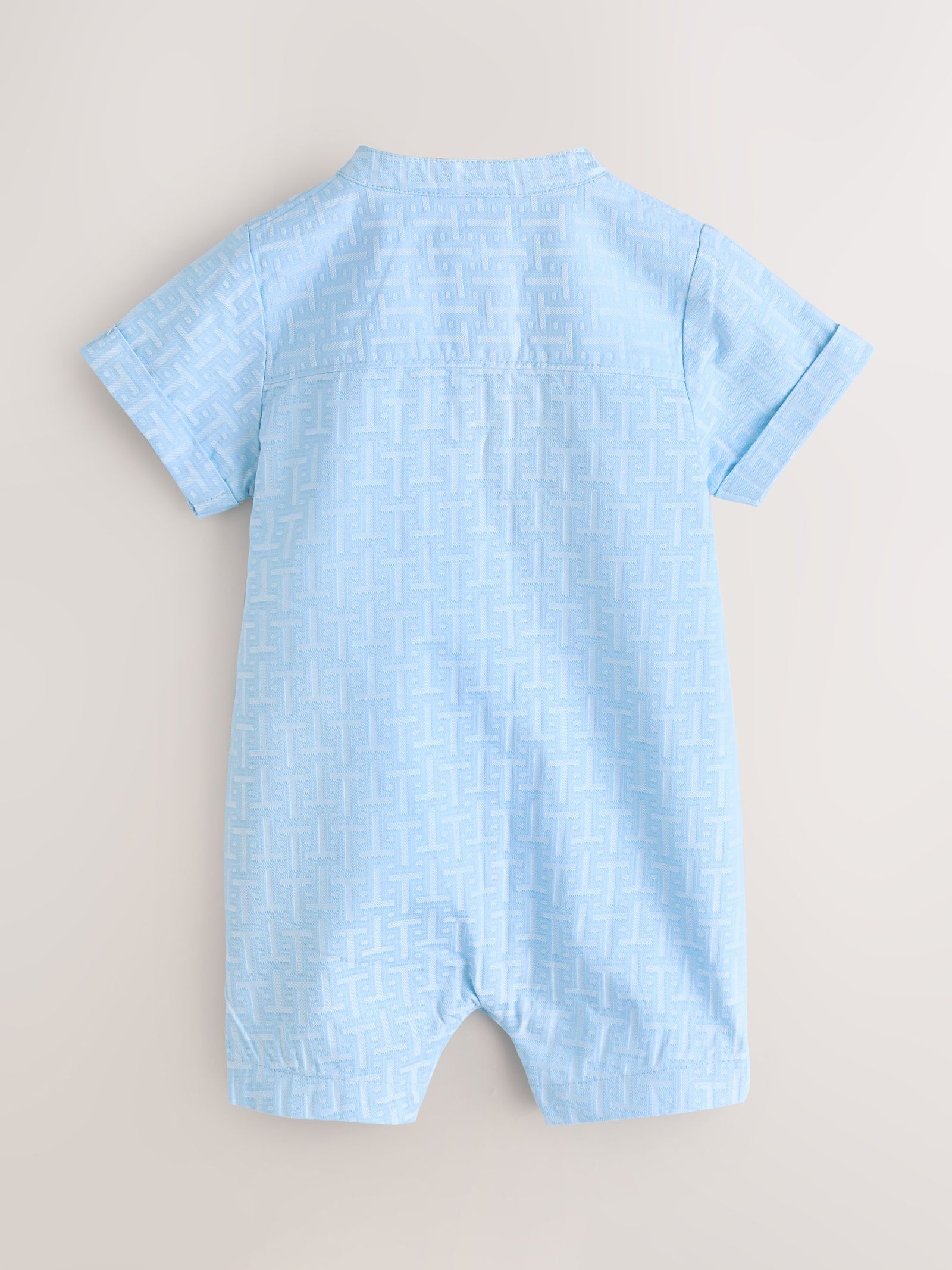 Baker by Ted Baker Blue Grandad Collar Romper