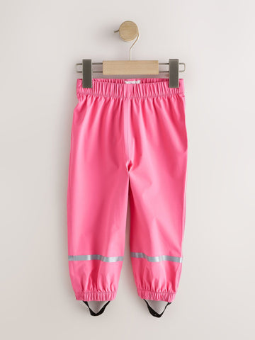 Pink Waterproof Trousers (9mths-10yrs)