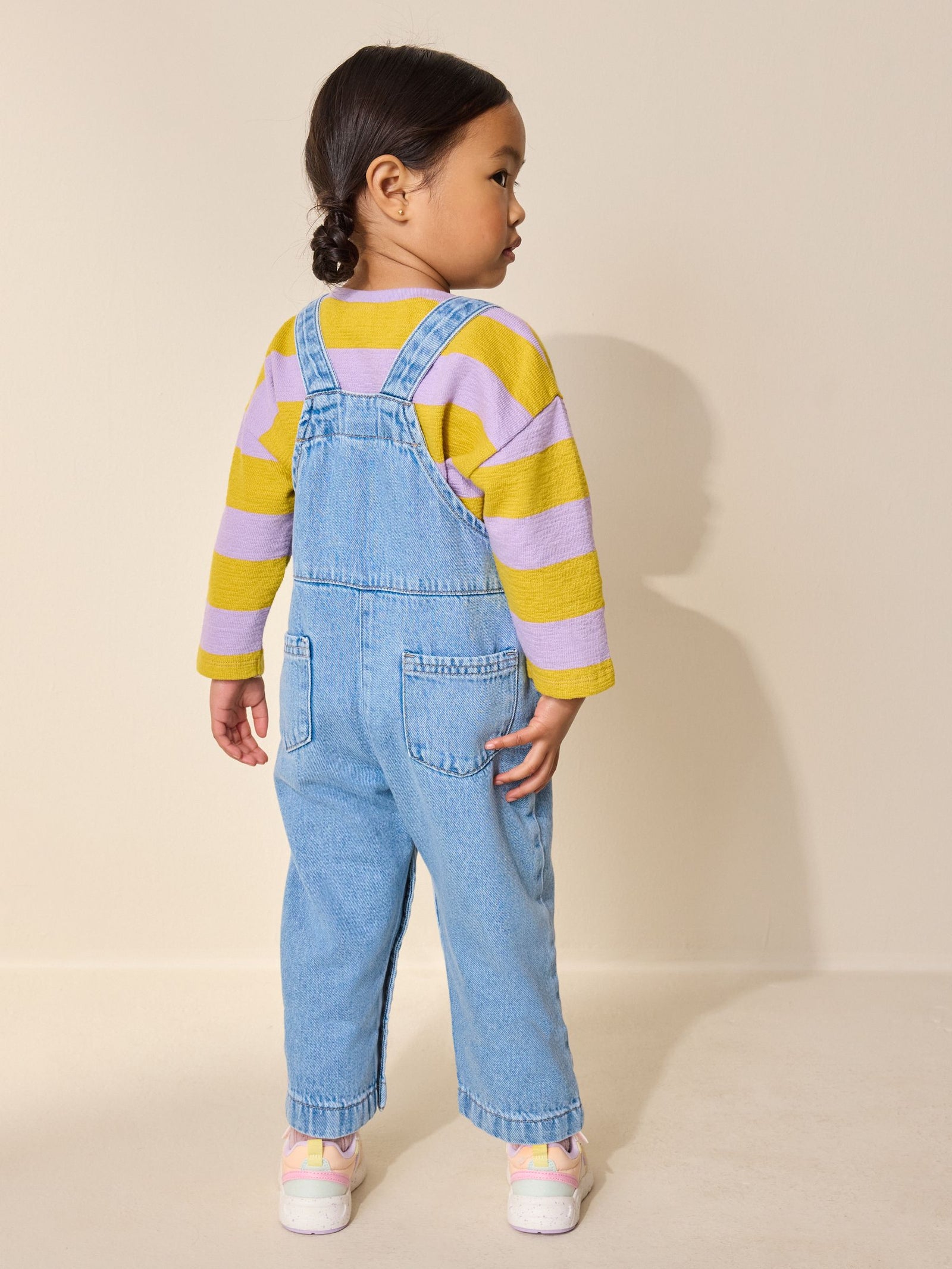 Mid Blue Denim Dungarees (3mths-7yrs)