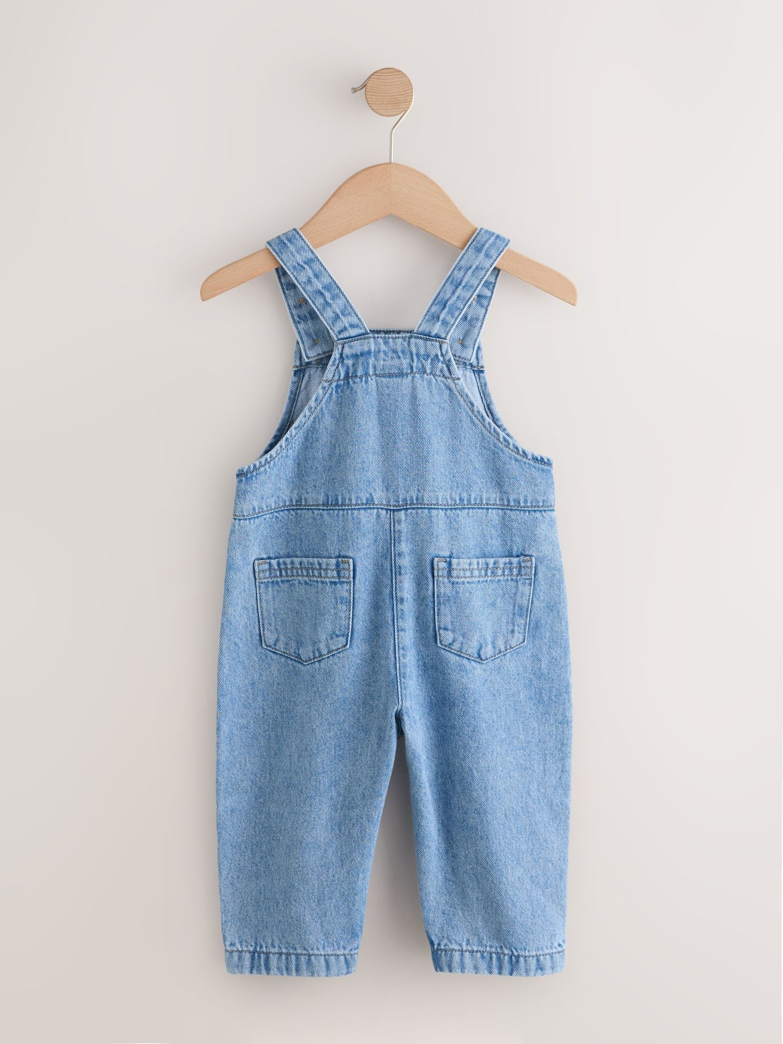 Mid Blue Denim Dungarees (3mths-7yrs)