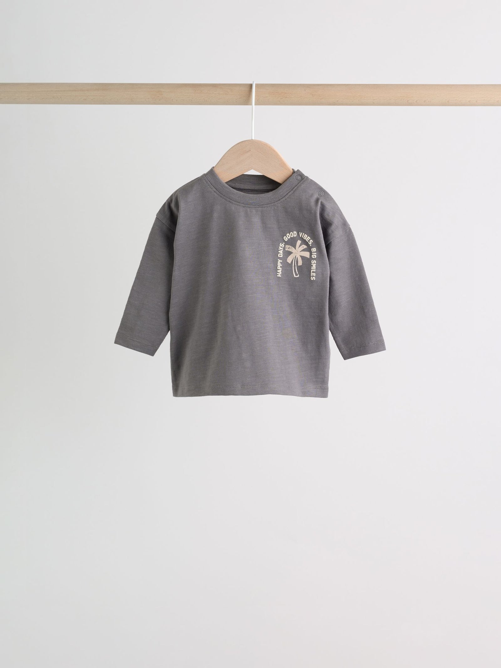 Monochrome Palm Baby Top & Leggings 6 Piece Set (0mths-3yrs)
