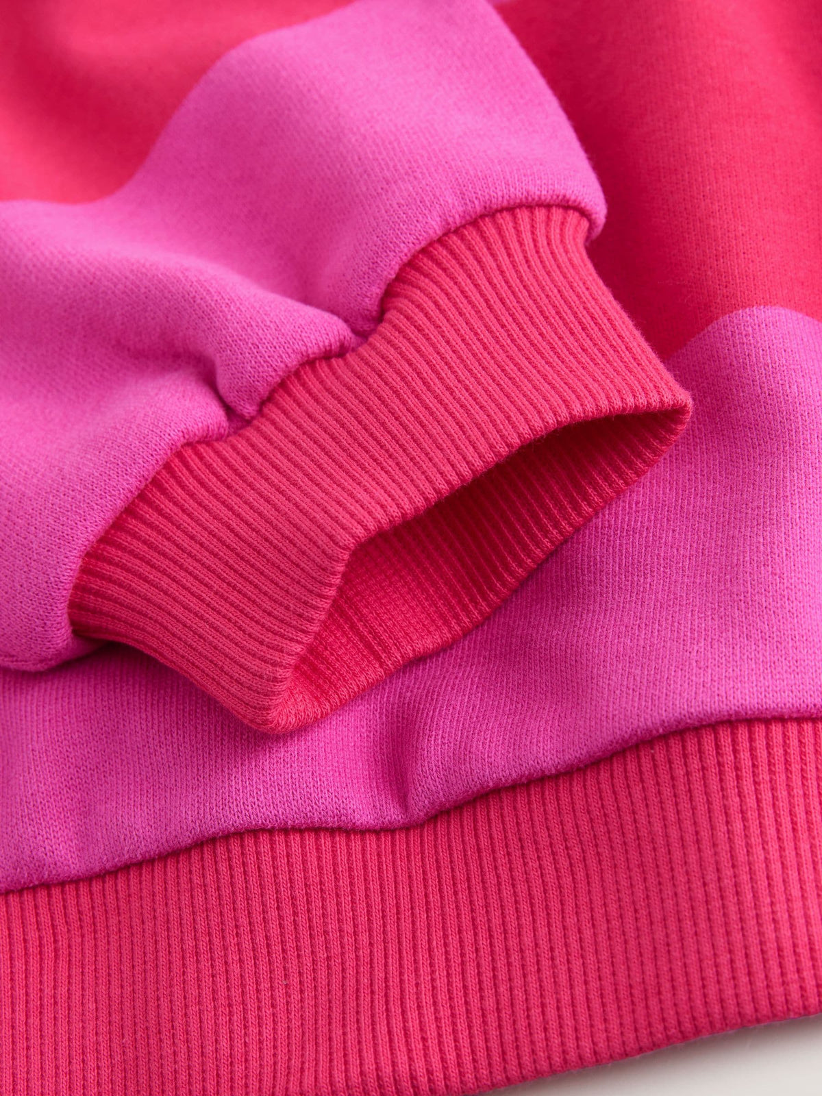 Red/Pink Stripe Crew Neck Sweatshirt (3mths-7yrs)
