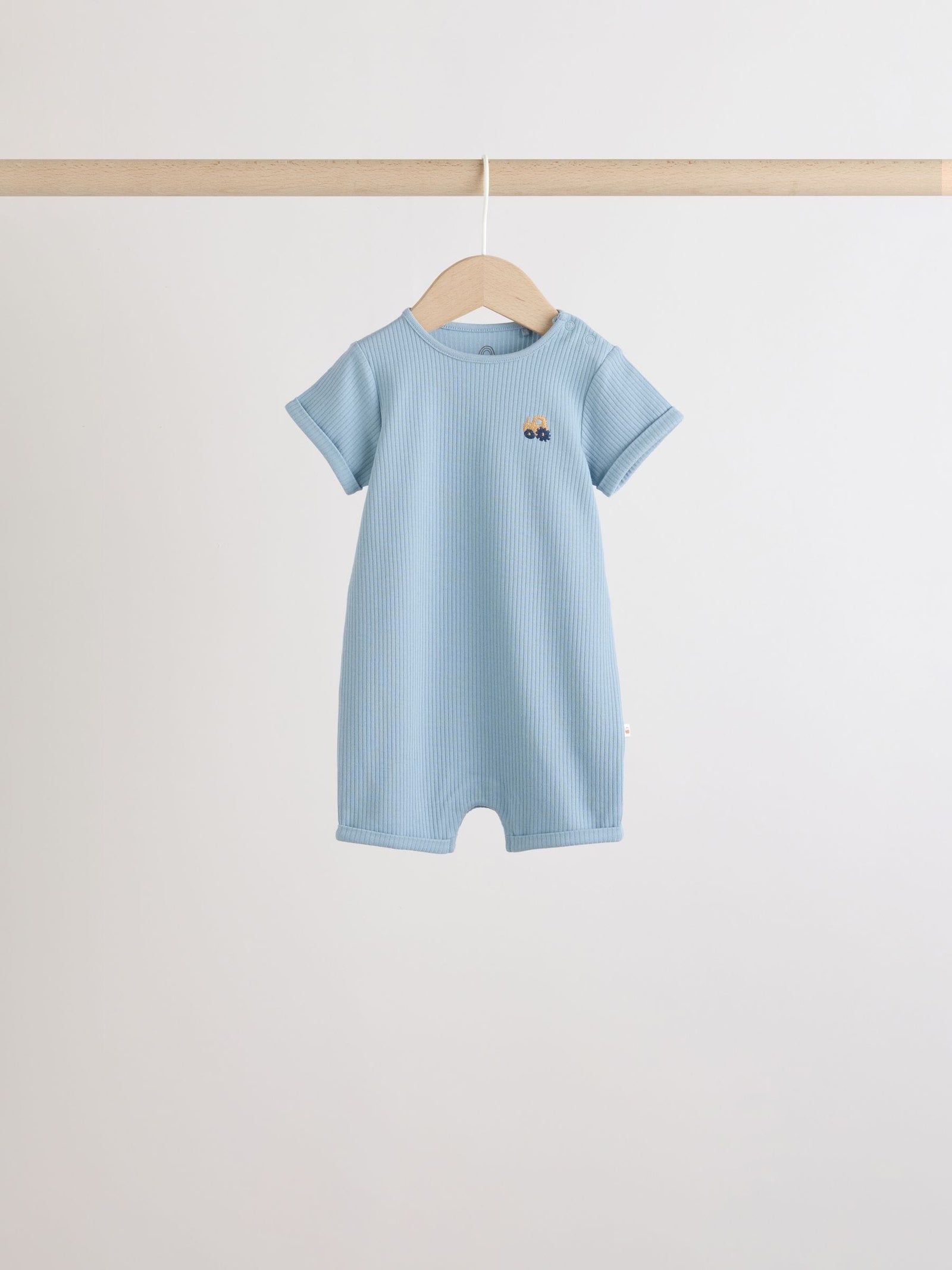 Blue Transport Printed Cotton RIch Baby Rompers 4 Pack