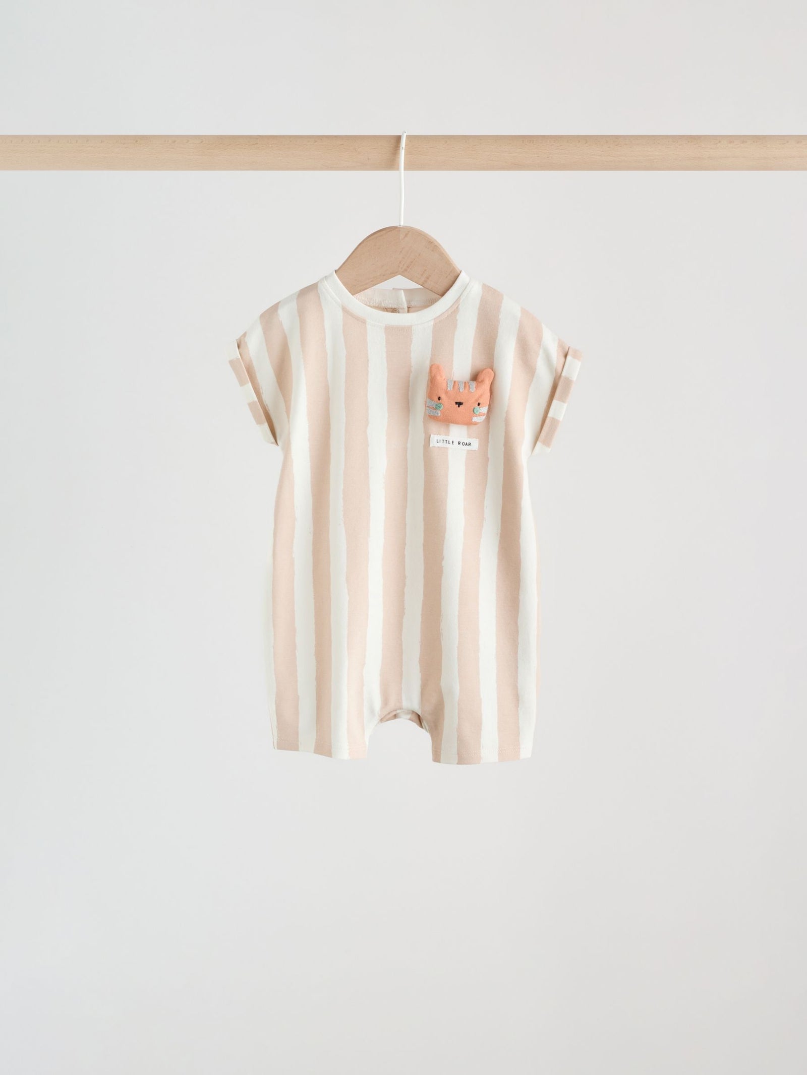 Blue Safari Jersey Baby Rompers 3 Pack