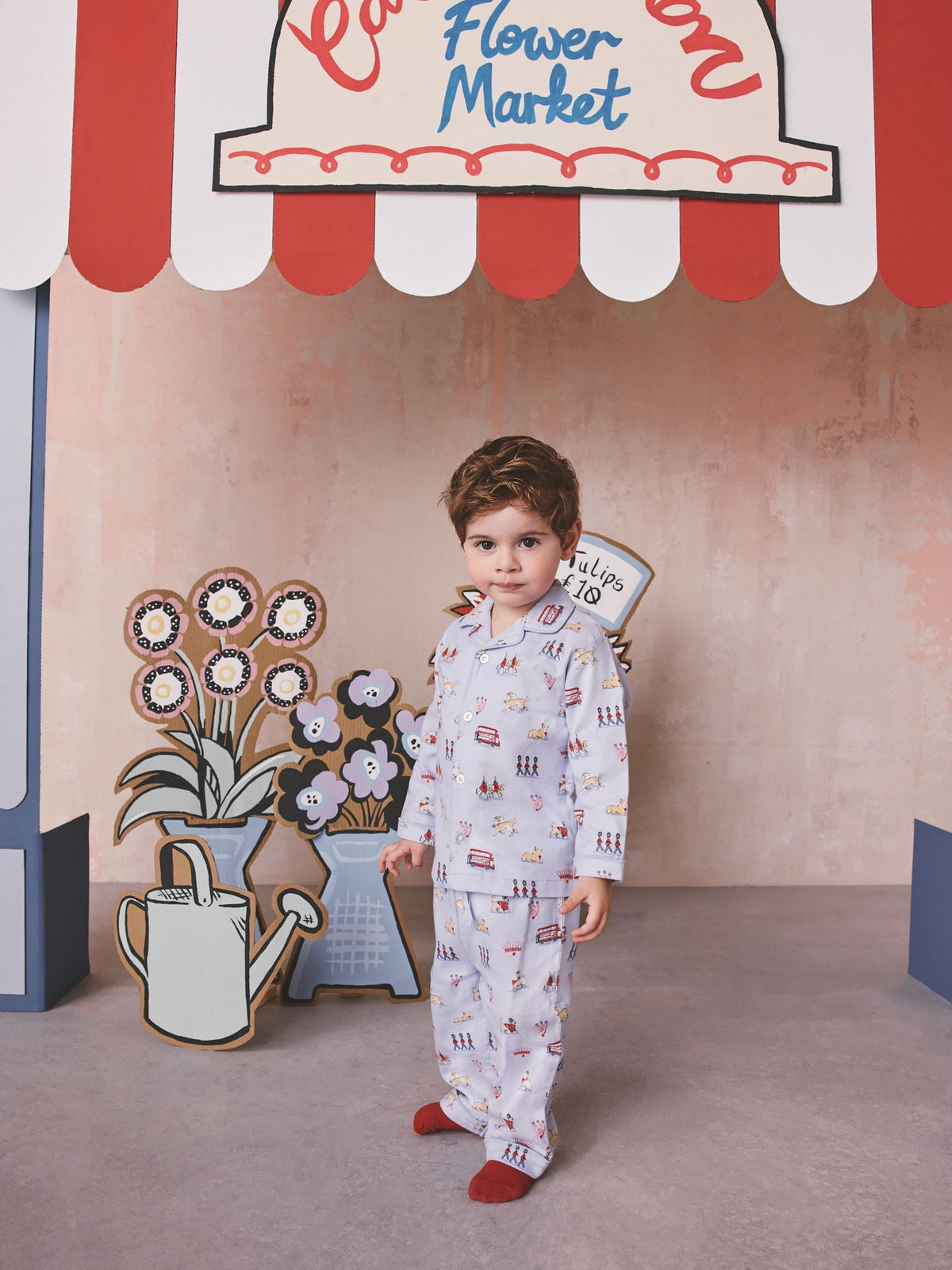 Blue London Cath Kidston Single Button Through Pyjamas