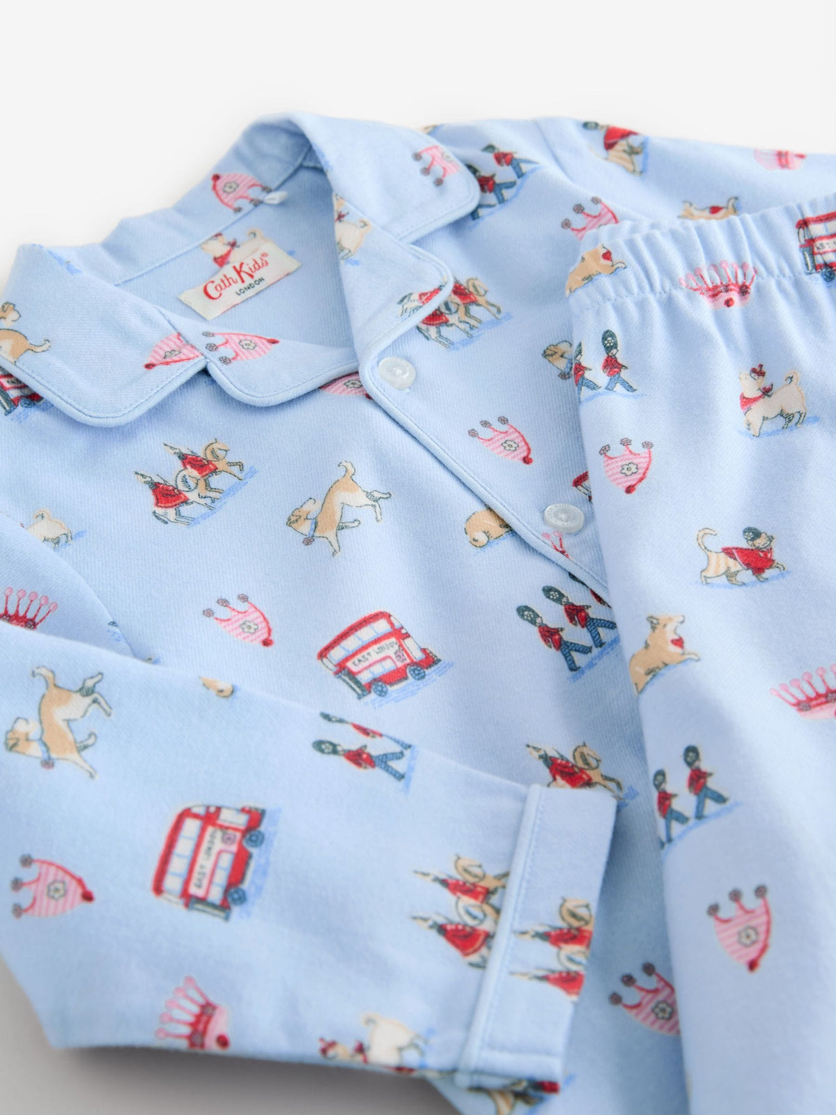 Blue London Cath Kidston Single Button Through Pyjamas